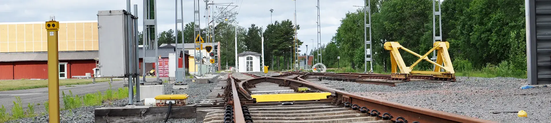 Övningsspår för utbildning Nässjöakademin.